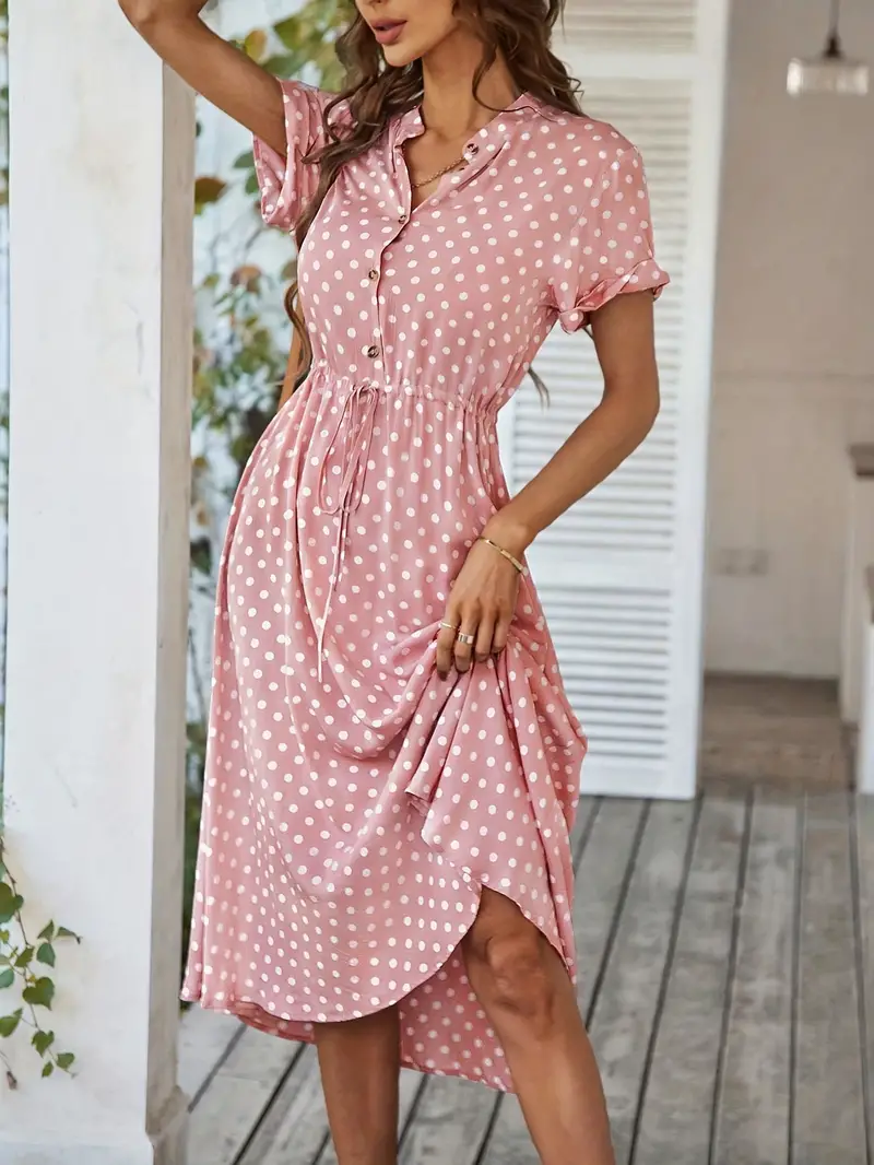 Adria® | Polka Dot Print Kleid